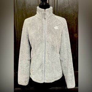 The North Face Gray zip up jacket - Size petite Medium